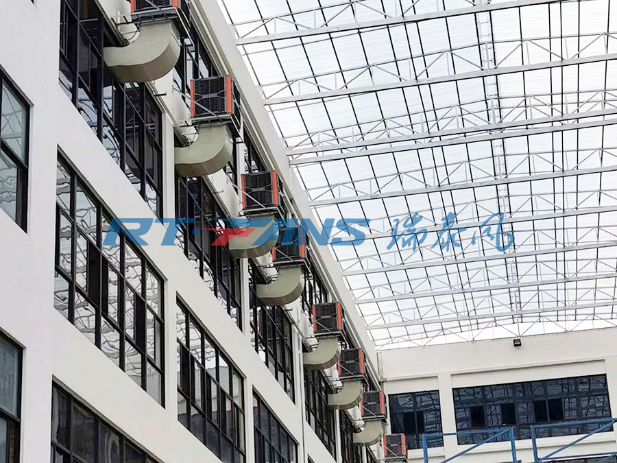 制衣廠環(huán)保空調(diào)森馬服飾工程案例